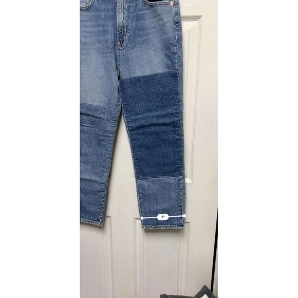 004-011 Gap 1969l Jeans Women's Size 8 29x26 Mid Rise Straight Stretch Blue - Picture 5 of 9